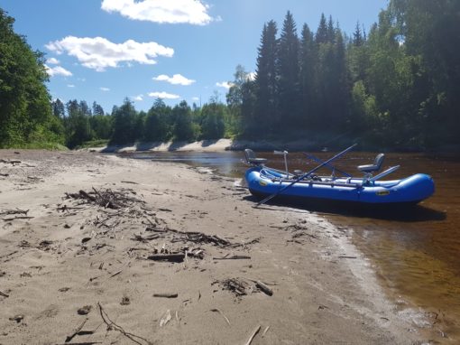 Tur med flotten på ’The Wild River’